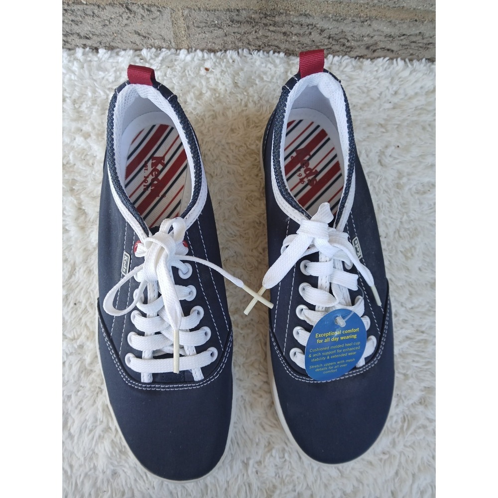 NWOB Keds Women's Navy Blue Hampton Sport Sneakers Sz 7